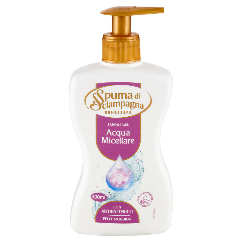SAPONE LIQUIDO SPUMA DI SCIAMPAGNA ACQUA MICELLARE ML 300 - 2