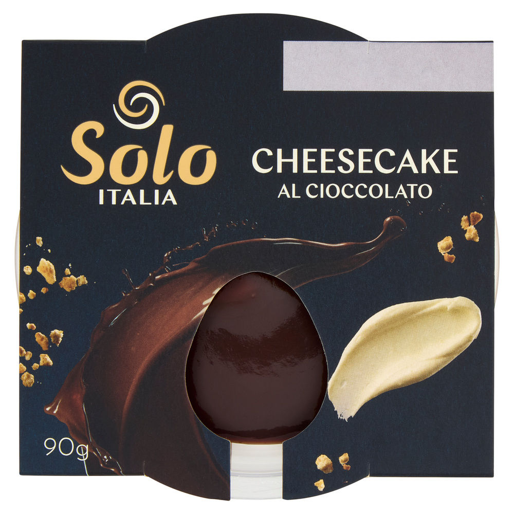 CHEESECAKE AL CIOCCOLATO SOLO ITALIA G 90 - 0