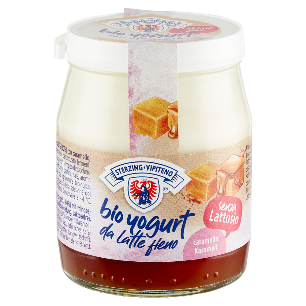 YOGURT BIO INT DA LATTE FIENO STG SENZA LATTOSIO CARAMELLO VIPITENO G 150 - 2