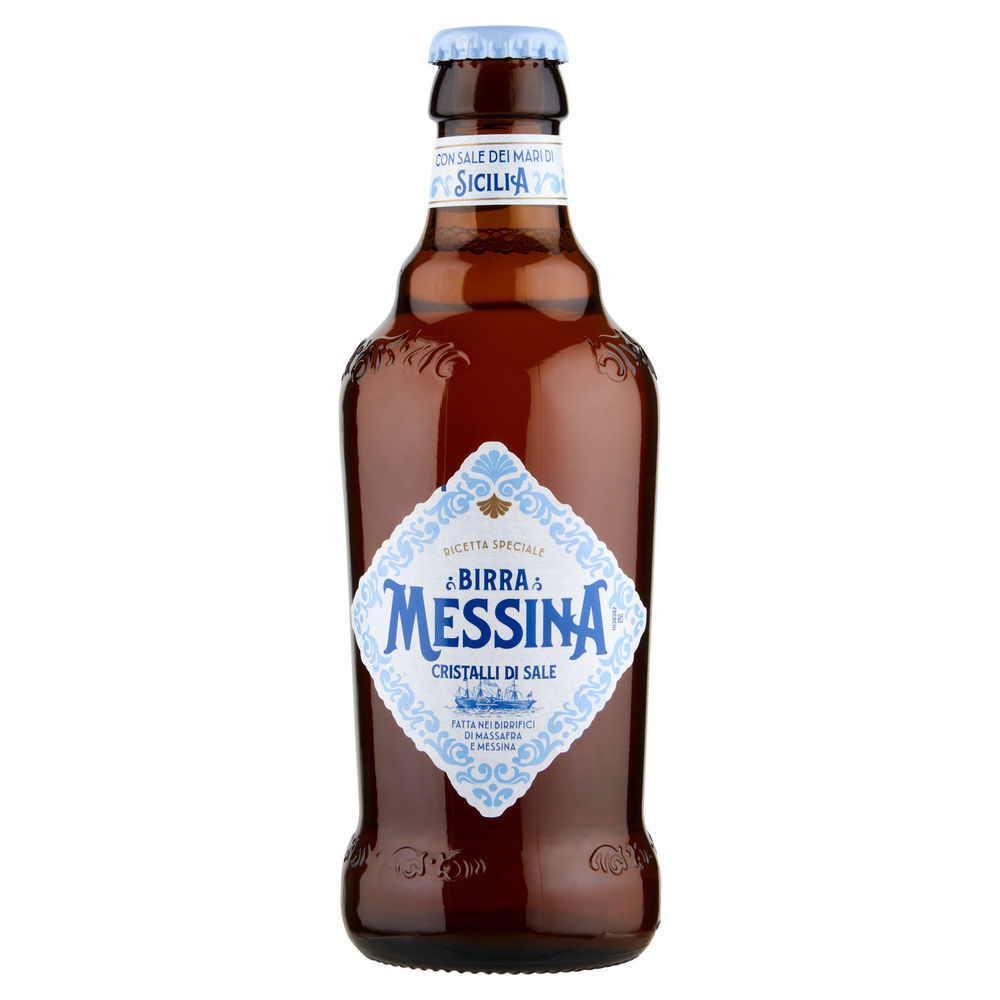 BIRRA MESSINA CRISTALLI DI SALE 5 GRADI CLUSTER ML 330 - 0