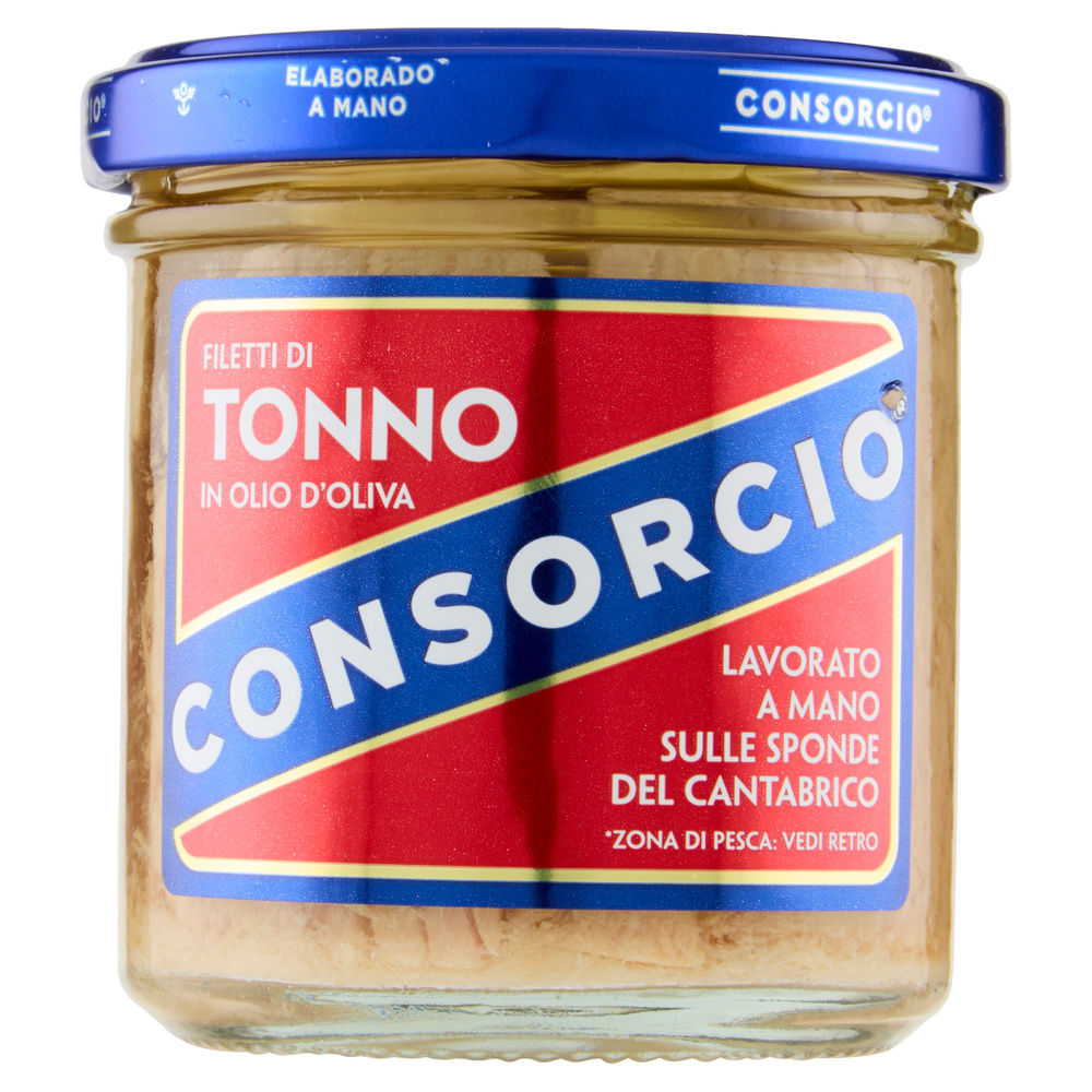 FILETTI DI TONNO IN OLIO OLIVA CONSORCIO VASO VETRO G 150 - 3