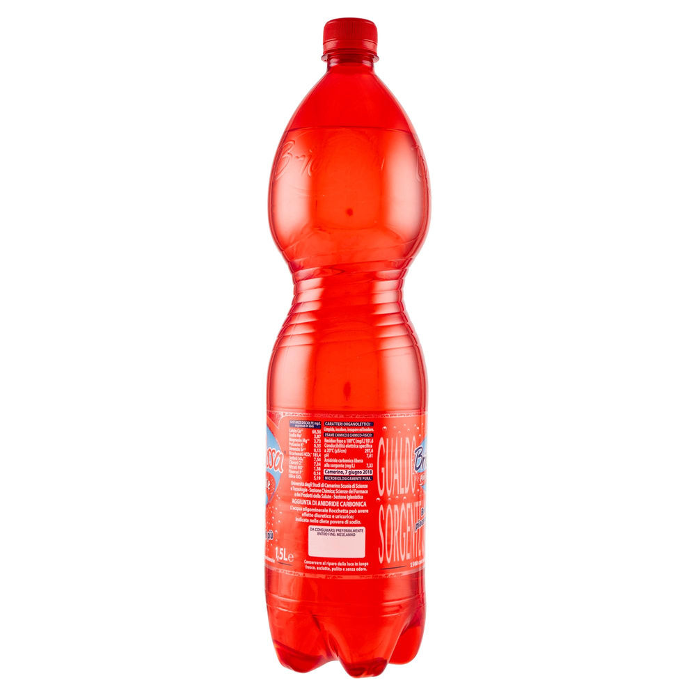 ACQUA MINERALE BRIO ROSSA FRIZZANTE PET LT 1,5 - 6