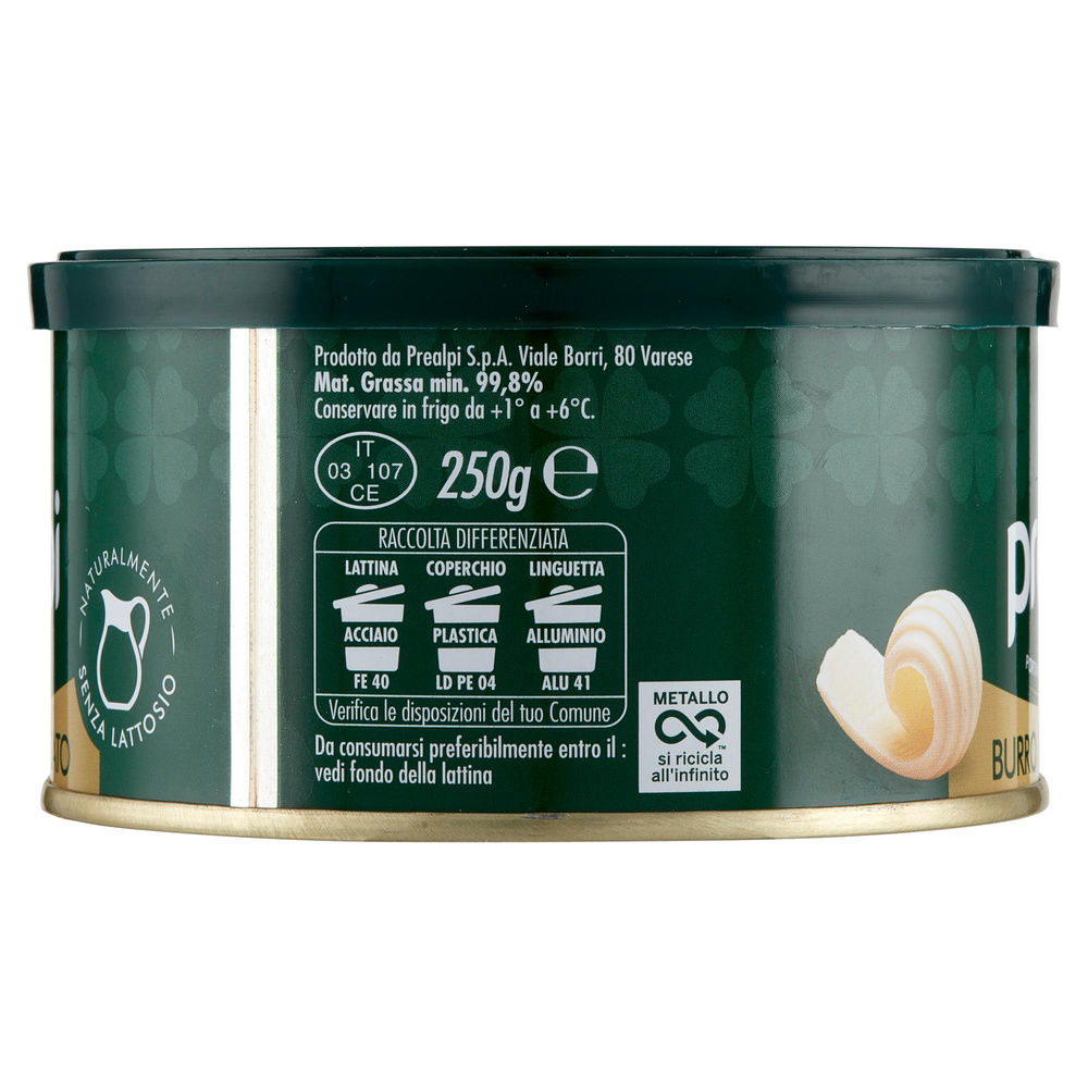 BURRO CHIARIFICATO PREALPI LATTINA 250G - 6