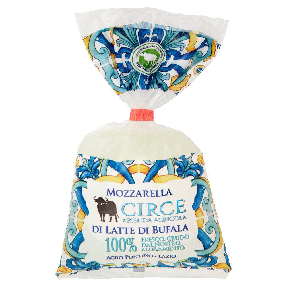 MOZZARELLA DI LATTE DI BUFALA 1X250G BUSTA A CIUFFO 250G AZIENDA AGRICOLA CIRCE - 2
