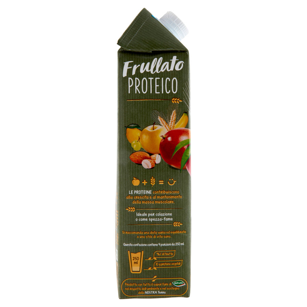 FRULLATO PROTEICO MANGO PESCA MANDORLE VALFRUTTA BRICK L 1 - 4