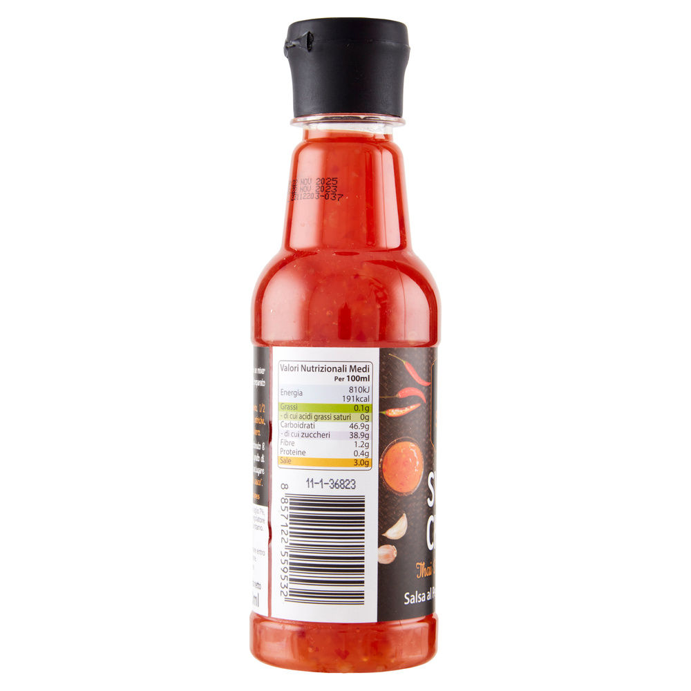 SALSA SWEET CHILLI SAUCE DE SIAM 250 ML (SALSA AL CHILI NON MOLTO PICCANTE) - 4