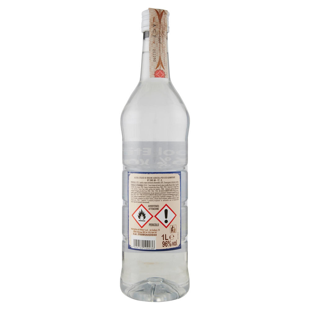 ALCOOL 96 GRADI DILMOOR BOTTIGLIA PET LT. 1 - 4