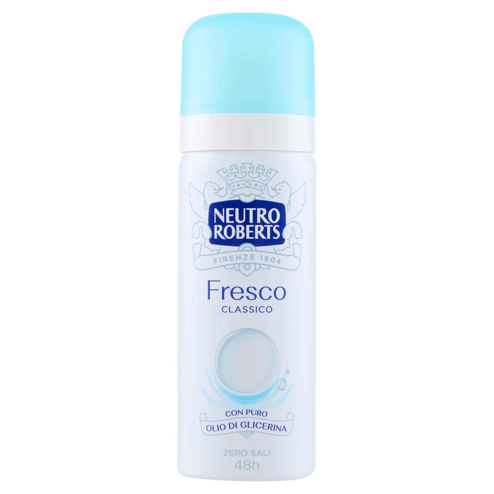 DEODORANTE SPRAY NEUTRO ROBERTS MINISIZE FRESCO BLU ML 50 - 7