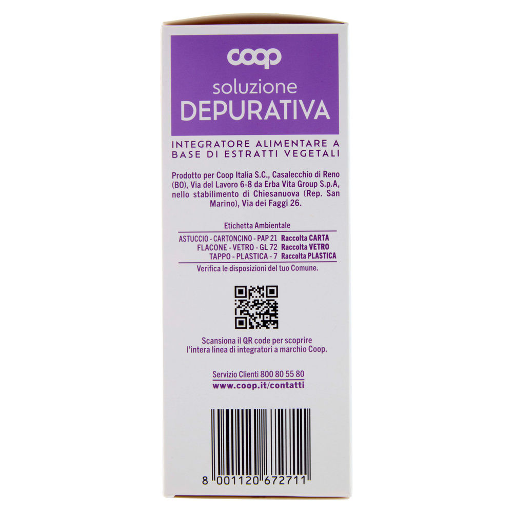 SOLUZIONE DEPURATIVA COOP SCATOLA ML.200 - 4