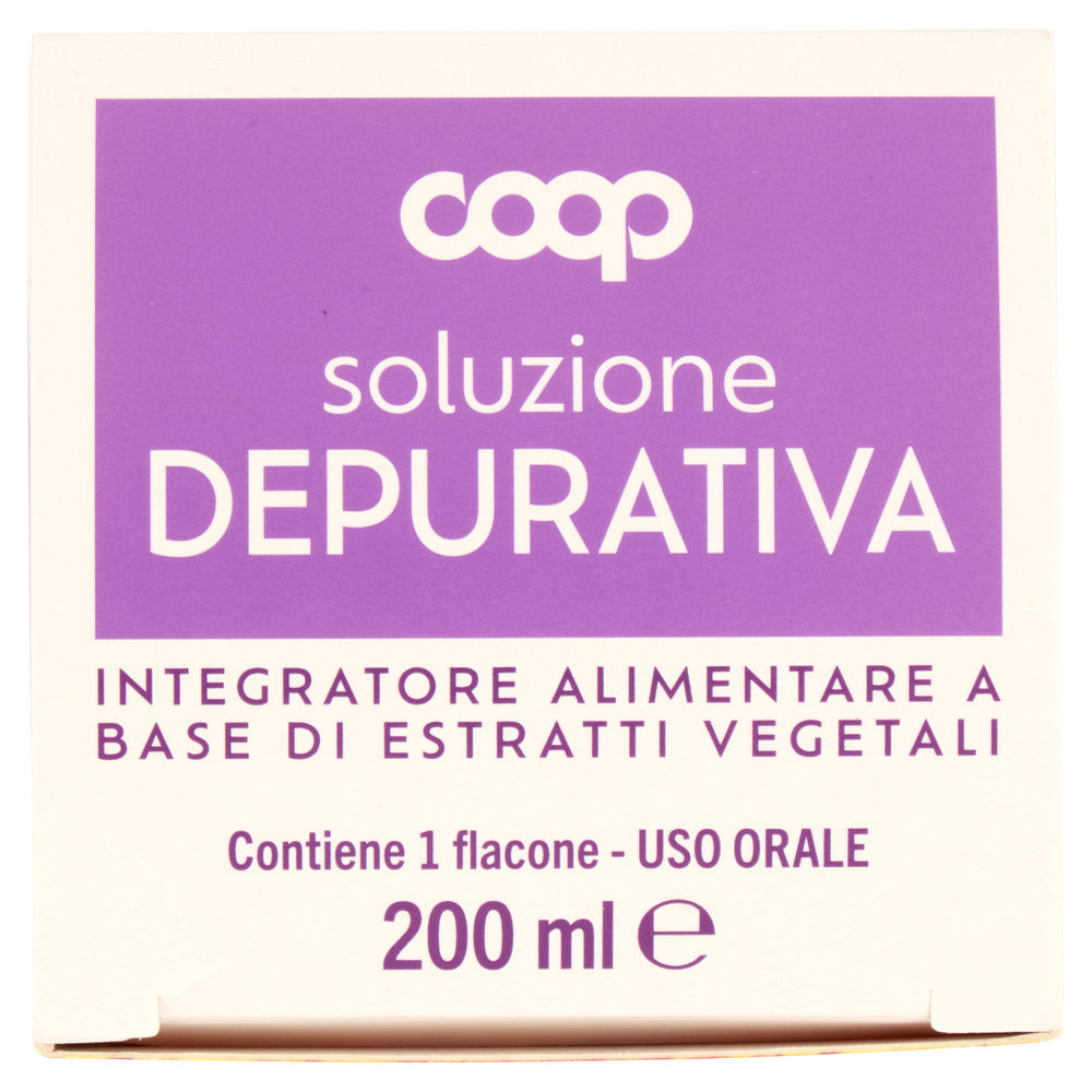 SOLUZIONE DEPURATIVA COOP SCATOLA ML.200 - 3