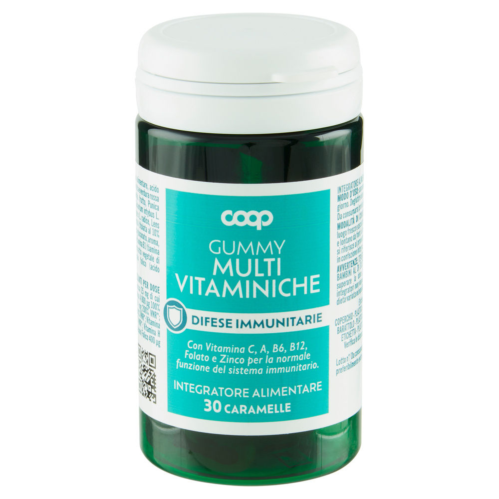 INTEGRATORE GUMMY MULTIVITAMINICHE COOP 30 CARAMELLE G.60 - 2