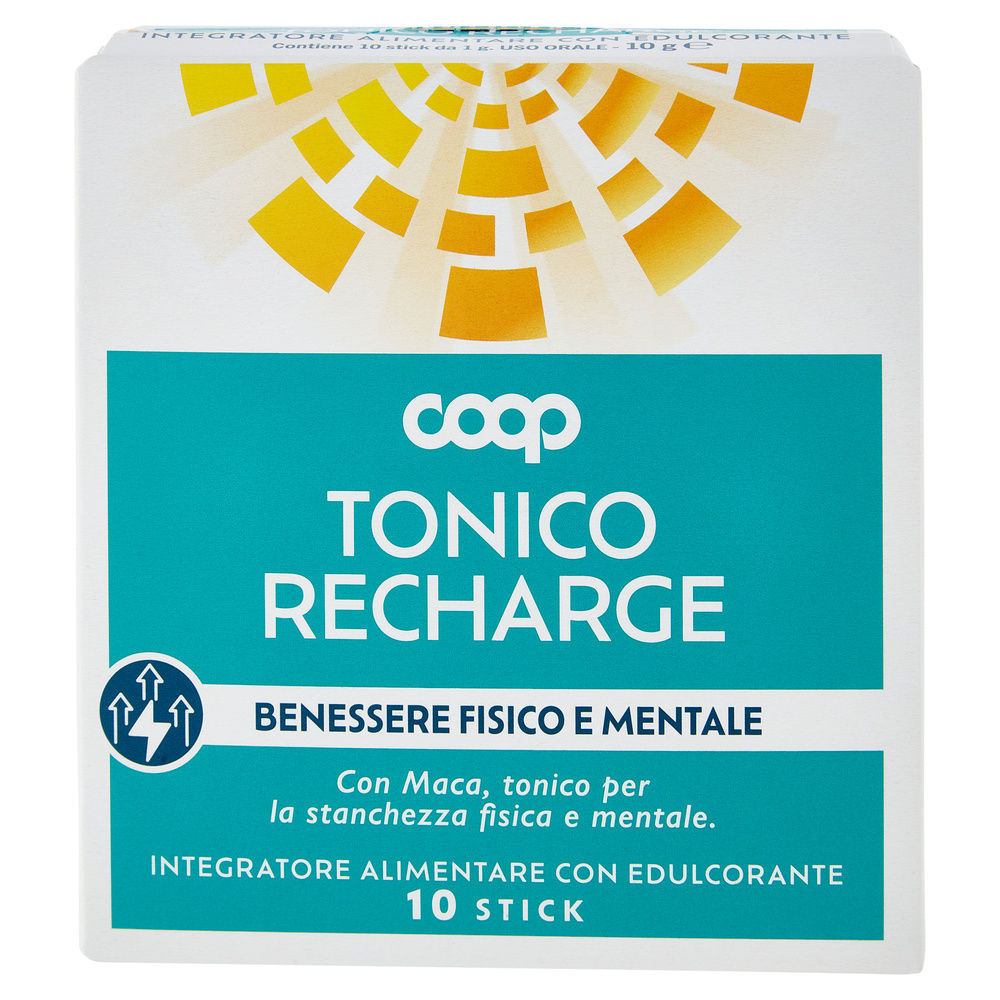 INTEGRATORE TONICO RECHARGE COOP G 10 - 8