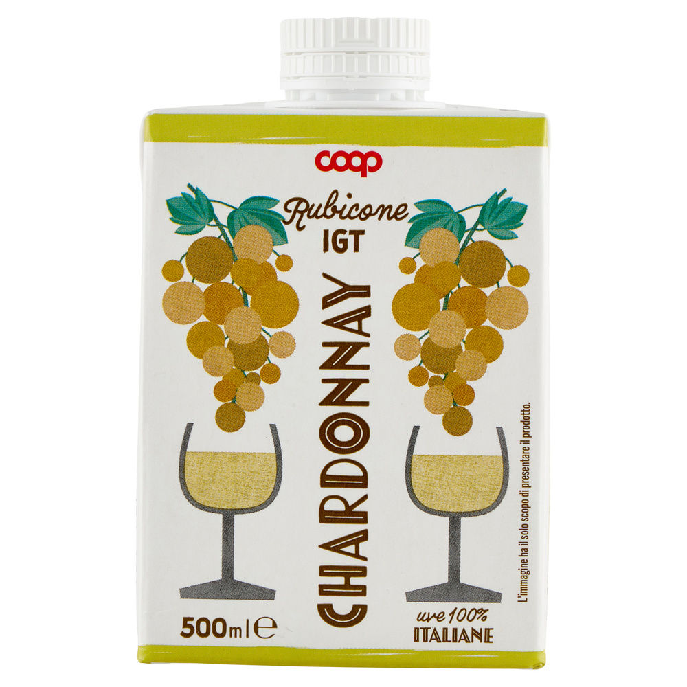 VINO CHARDONNAY DA TAVOLA COOP BRICK ML 500 - 7