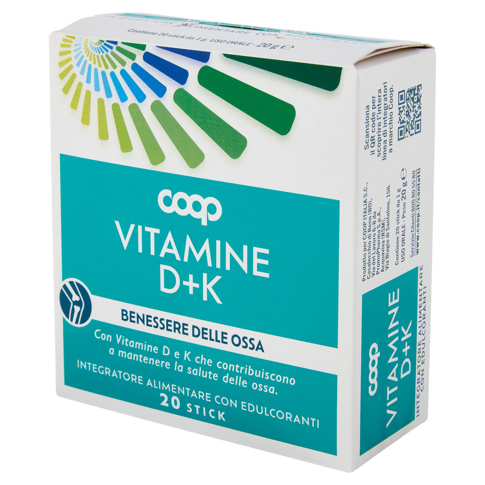 INTEGRATORE VITAMINE D + K COOP G 200 - 1