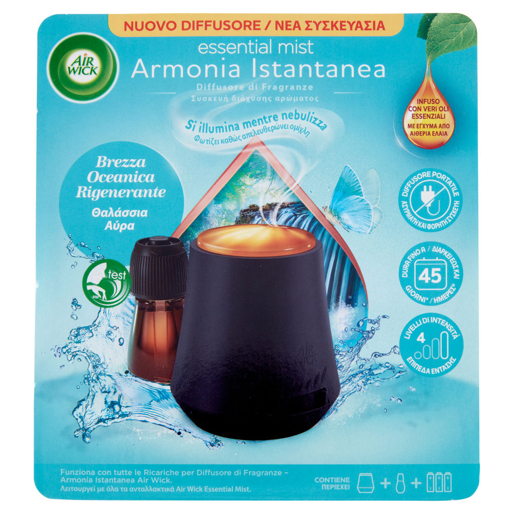 DEODORANTE AMBIENTE ARMONIA ISTANTANEA BASE + RICARICA BREZZA  ML 18 - 6