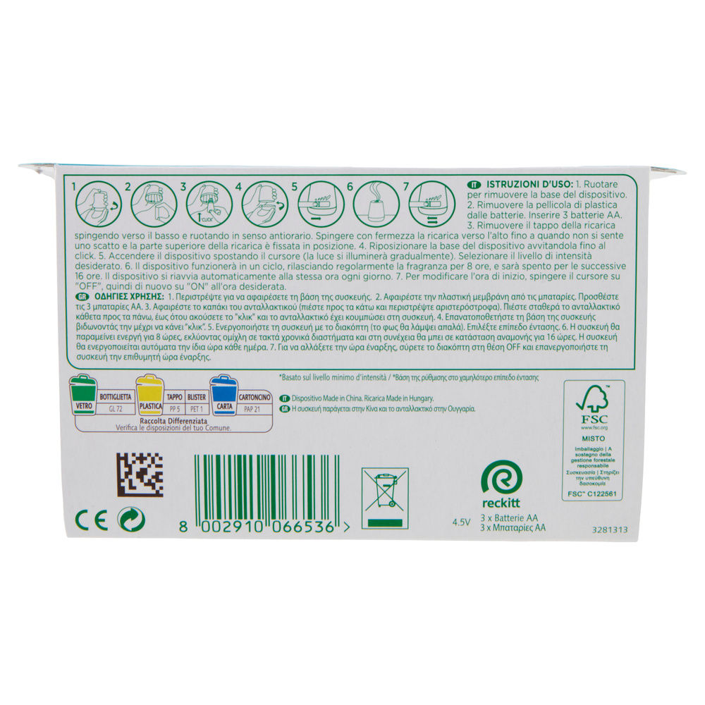 DEODORANTE AMBIENTE ARMONIA ISTANTANEA BASE + RICARICA BREZZA  ML 18 - 1
