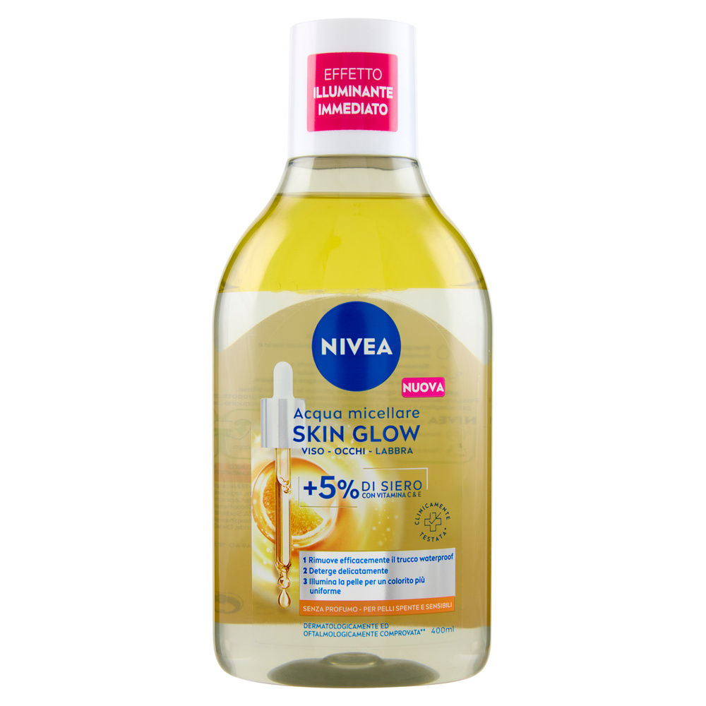 ACQUA MICELLARE NIVEA SIERO INFUSA ILLUMINANTE ML 400 - 0