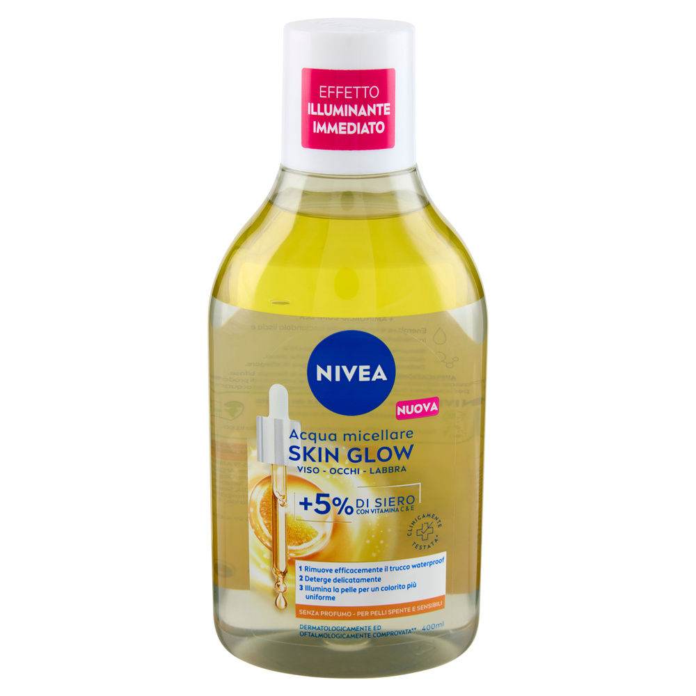 ACQUA MICELLARE NIVEA SIERO INFUSA ILLUMINANTE ML 400 - 2