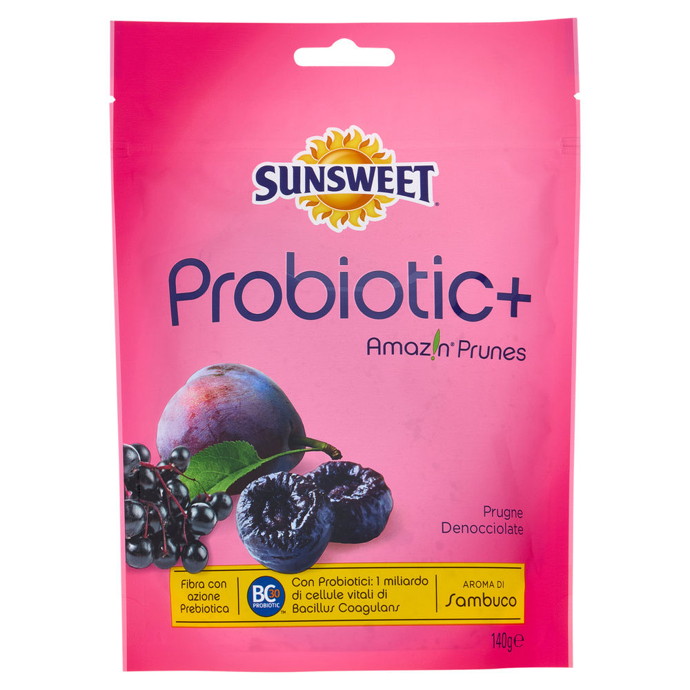 PRUGNE DENOCCIOLATE ADDIZIONATE DI PROBIOTICI SUNSWEET DOYPACK G140 - 0