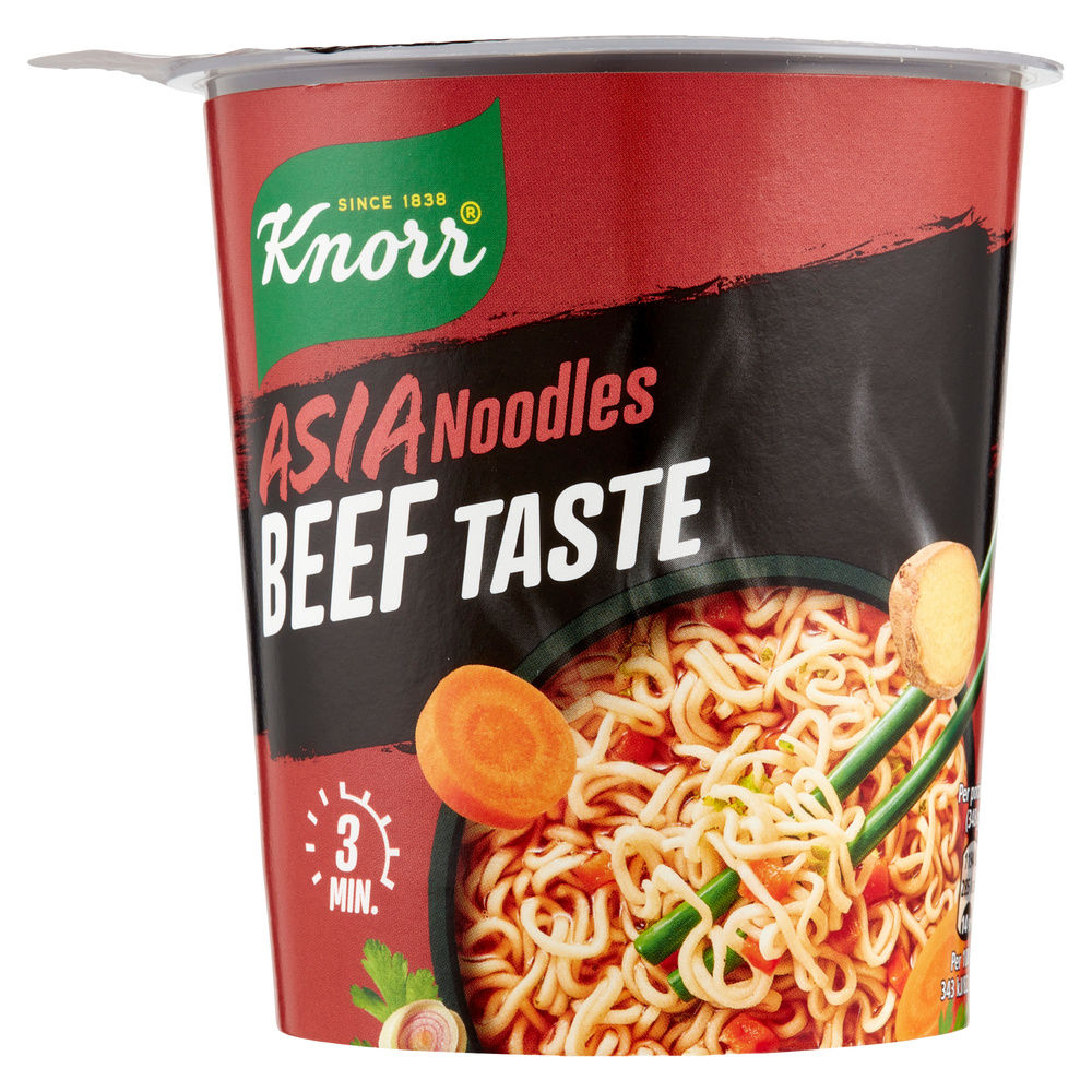 CUP NOODLES BEEF KNORR G 63 - 6
