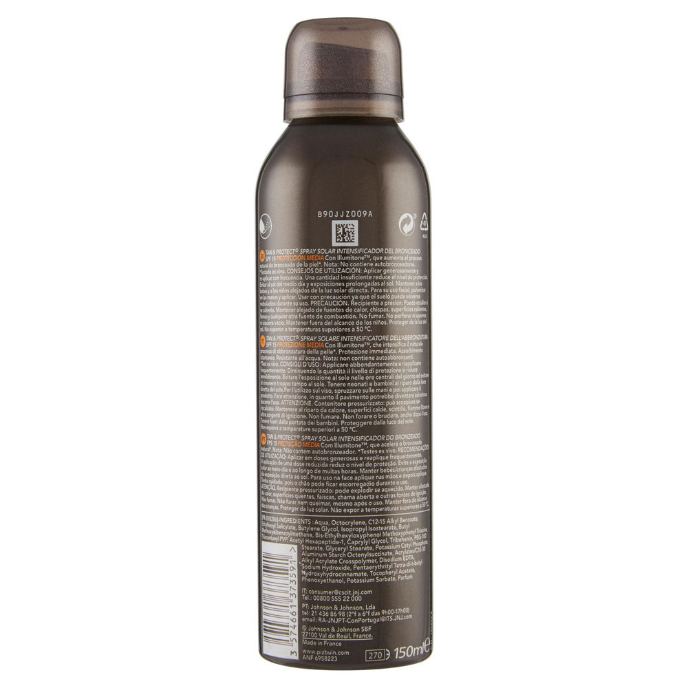 PROTEZIONE INTENS.SPRAY TAN&SPF 15 150 ML - 1