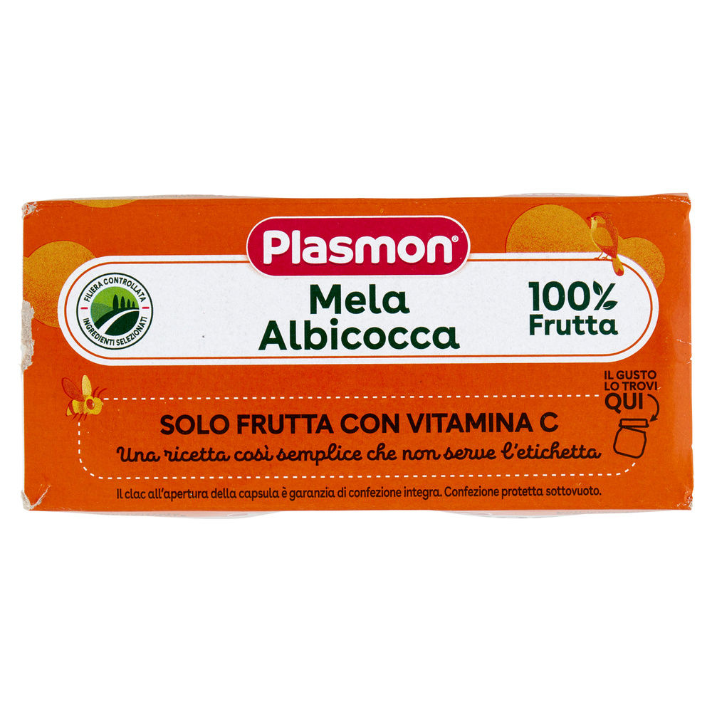 OMOGENEIZZATO MELA ALBICOCCA PLASMON G 2X80 G 160 - 4