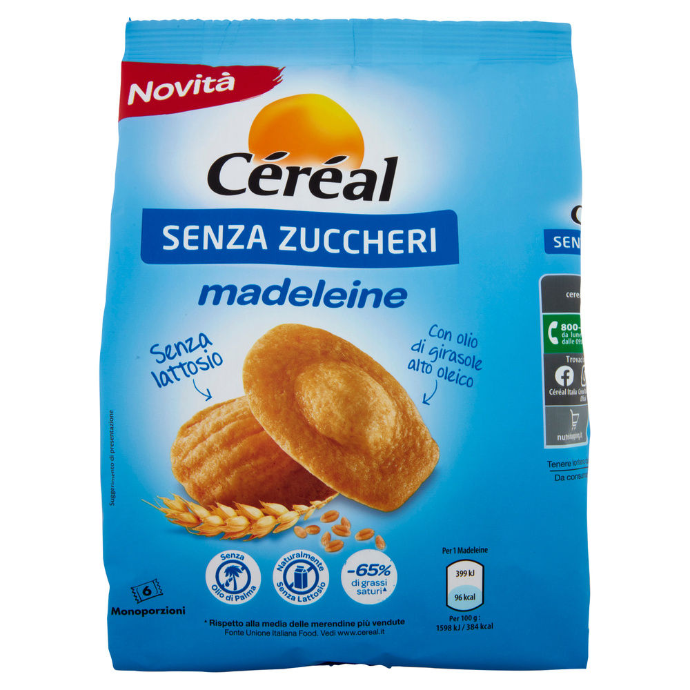 MADELEINE CEREAL SENZA ZUCCHERO G 150 - 6