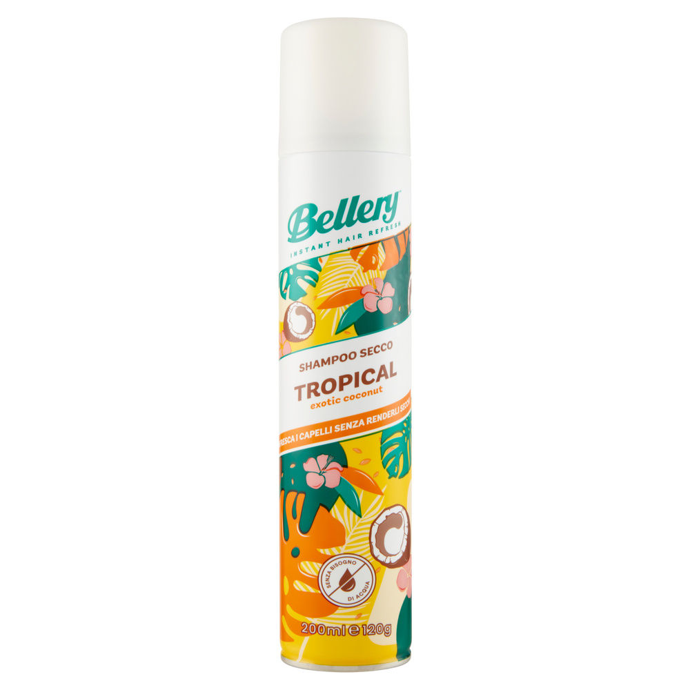 SHAMPOO SECCO BELLERY TROPICAL ML 200 - 0