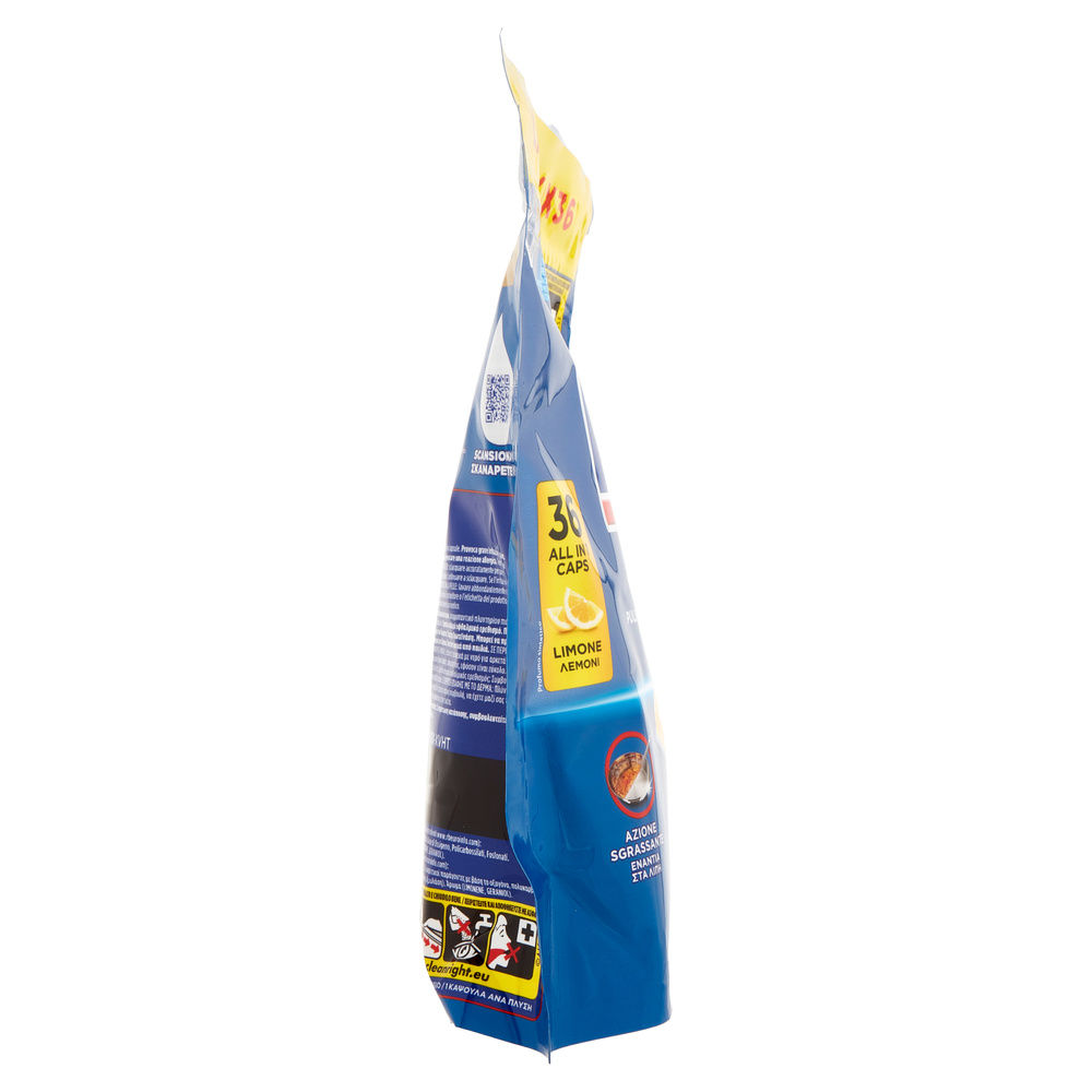 DETERSIVO LAVASTOVIGLIE FINISH TABS QUANTUM LEMON 36LAV G 374,4 - 5