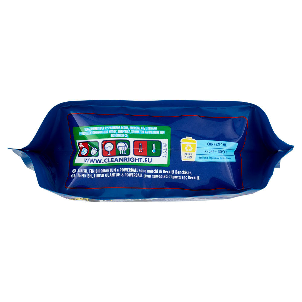 DETERSIVO LAVASTOVIGLIE FINISH TABS QUANTUM LEMON 36LAV G 374,4 - 1