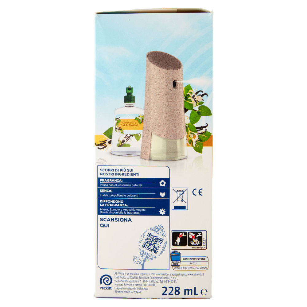 DIFFUSORE AUTOMATICO AIR WICK ACTIVE FRESH VANIGLIA E CAPRIFOGLIO ML 228 - 5