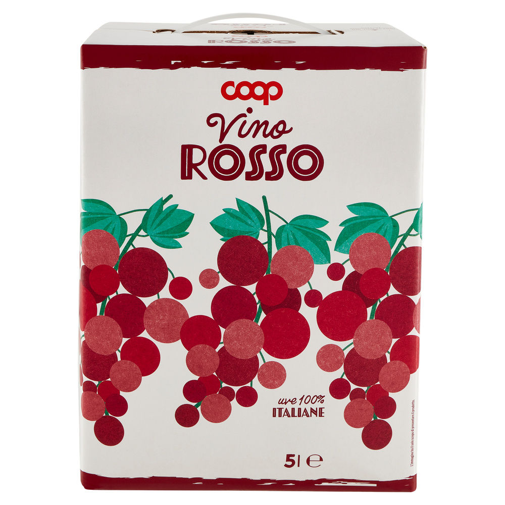 VINO ROSSO DA TAVOLA COOP BAG IN BOX  L 5 - 4