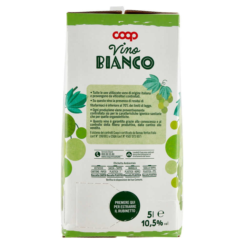 VINO BIANCO DA TAVOLA COOP BAG IN BOX L 5 - 4