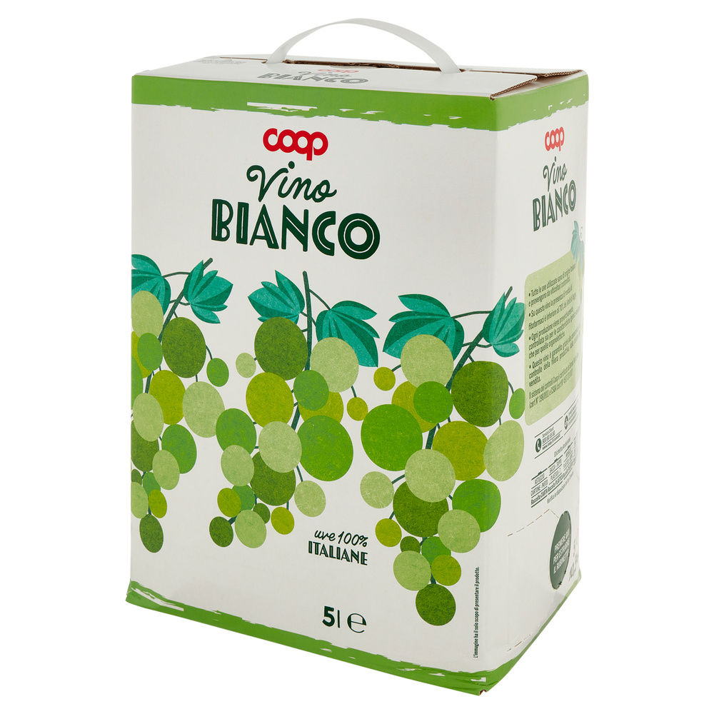 VINO BIANCO DA TAVOLA COOP BAG IN BOX L 5 - 1