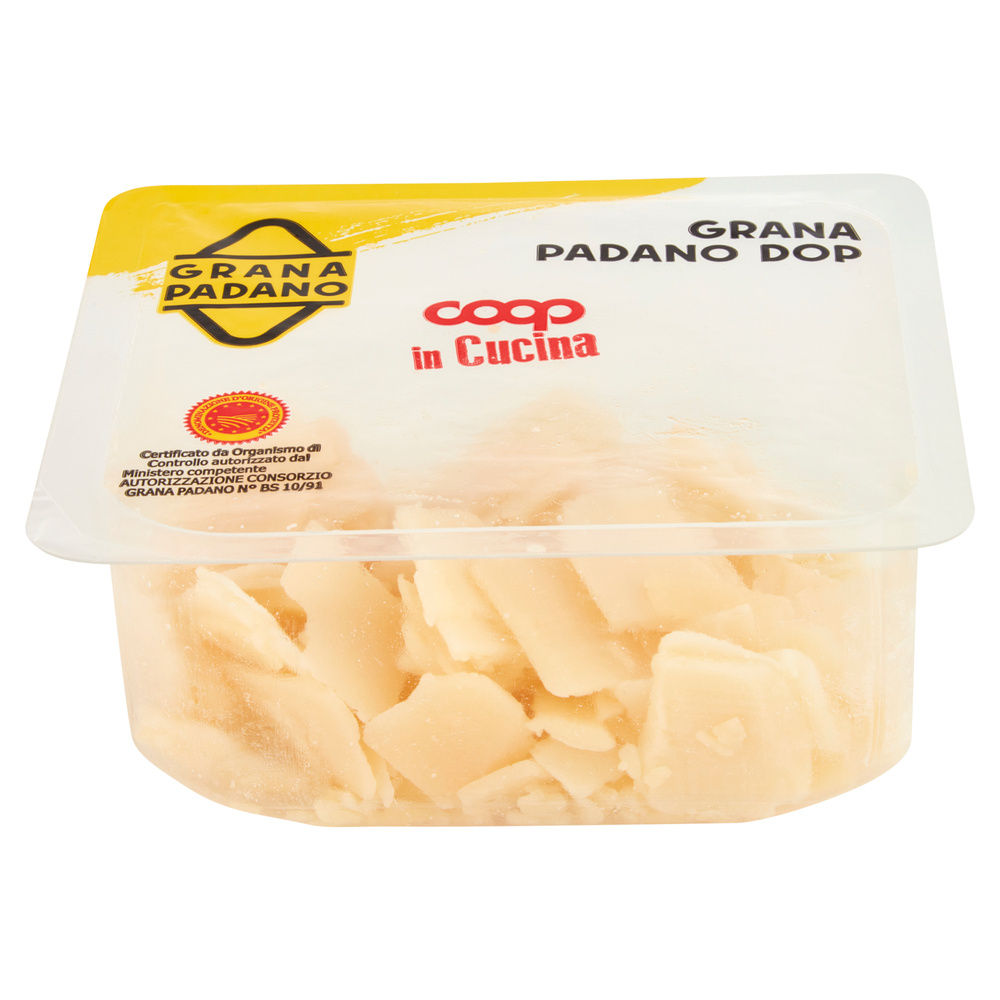 SCAGLIE DI GRANA PADANO DOP STAGIONATURA MINIMA 10 MESI IN CUCINA COOP G 100 - 1