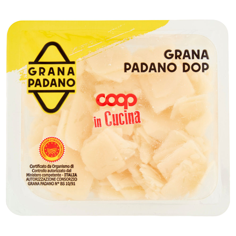 SCAGLIE DI GRANA PADANO DOP STAGIONATURA MINIMA 10 MESI IN CUCINA COOP G 100 - 2