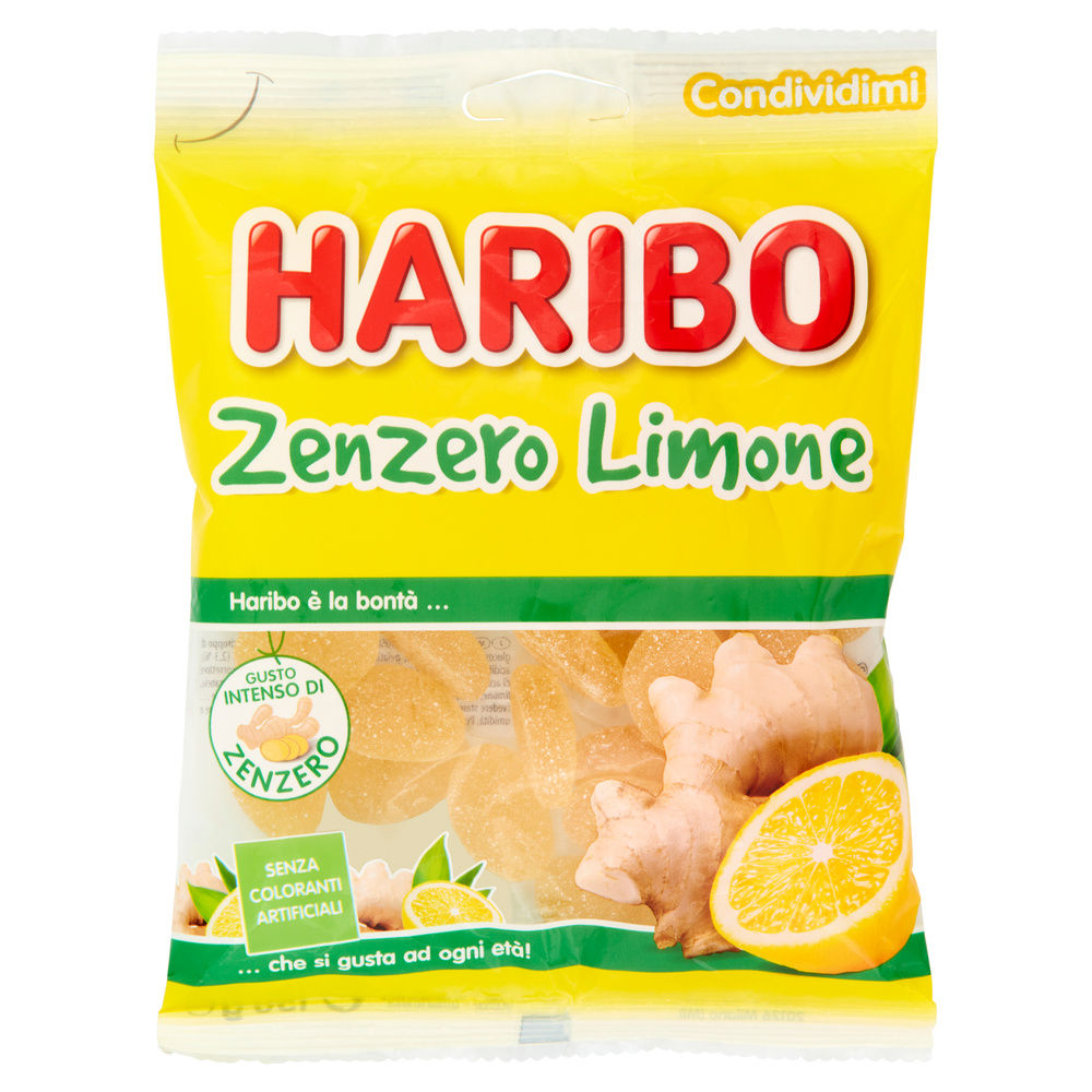 CARAMELLE ZENZERO E LIMONE HARIBO G150 - 4