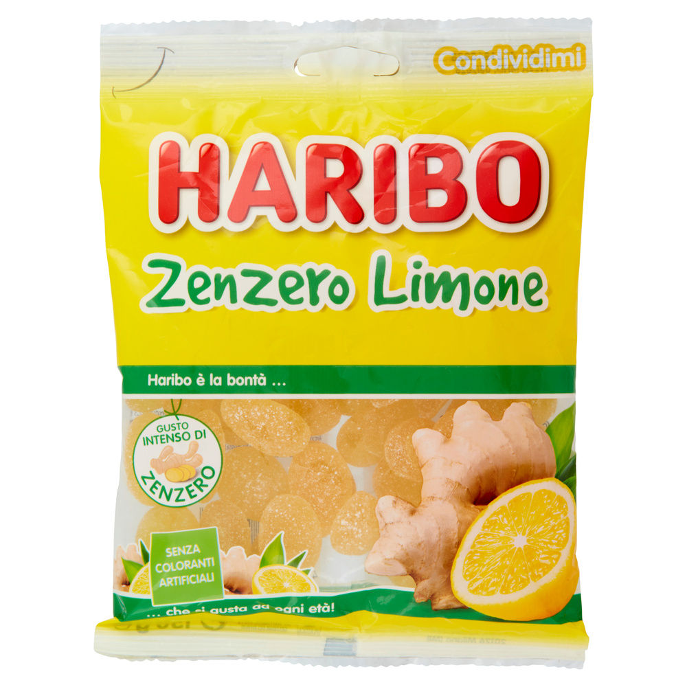 CARAMELLE ZENZERO E LIMONE HARIBO G150 - 3