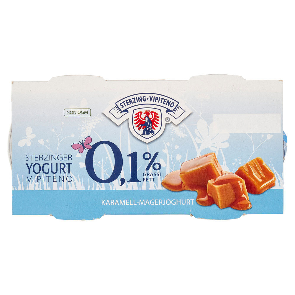 YOGURT MAGRO 0,1% CARAMELLO VIPITENO 2X125G - 7