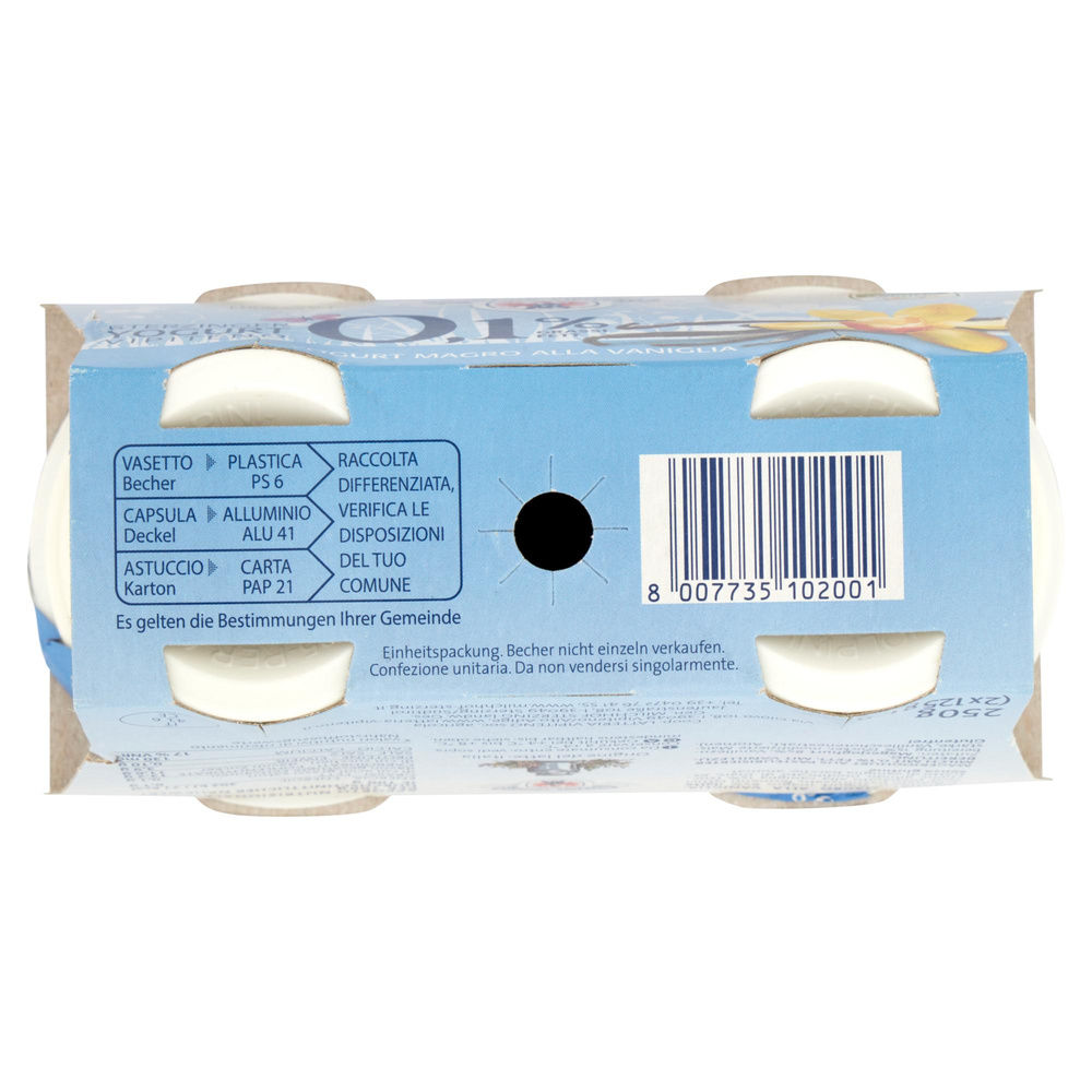 YOGURT MAGRO 0,1% VIPITENO VANIGLIA 2X125 G - 7