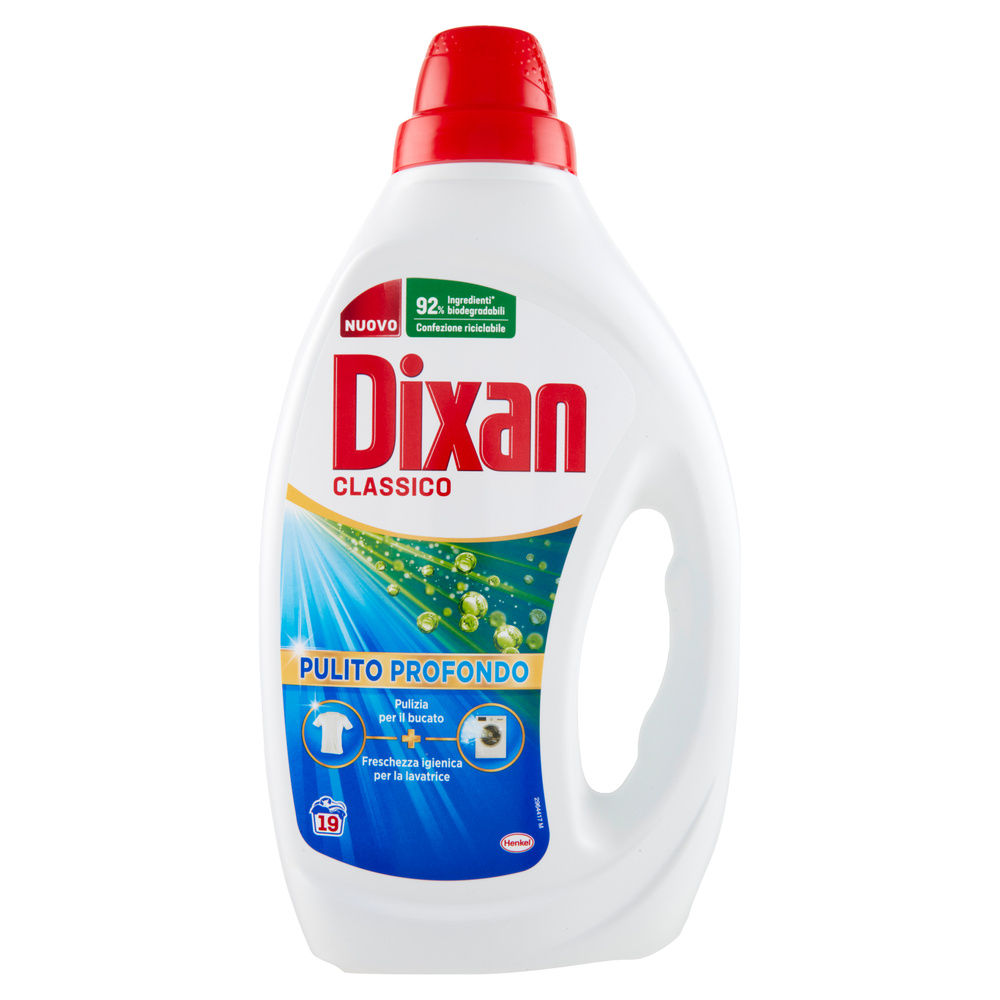 DETERSIVO LAVATRICE LIQUIDO DIXAN 19LAV CLASSICO L 0,855 - 7