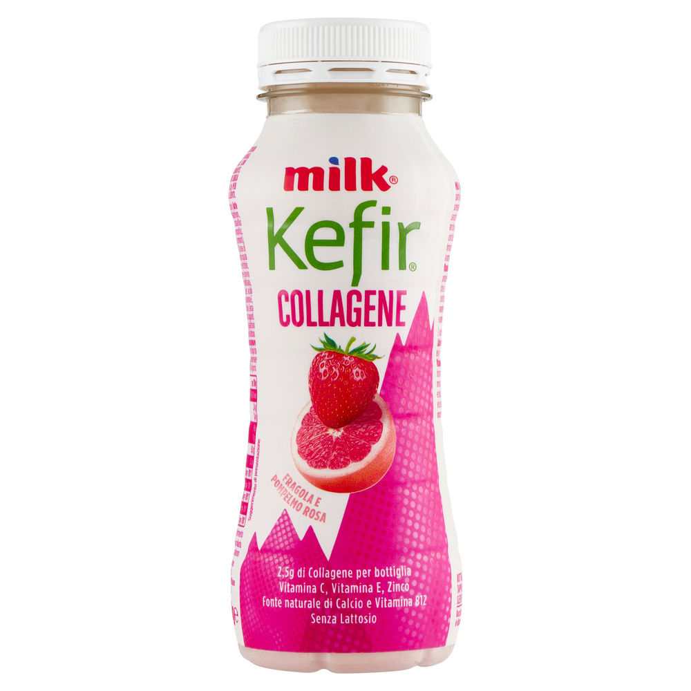KEFIR DA BERE COLLAGENE POMPELMO ROSA E FRAGOLA MILK G 200 - 0
