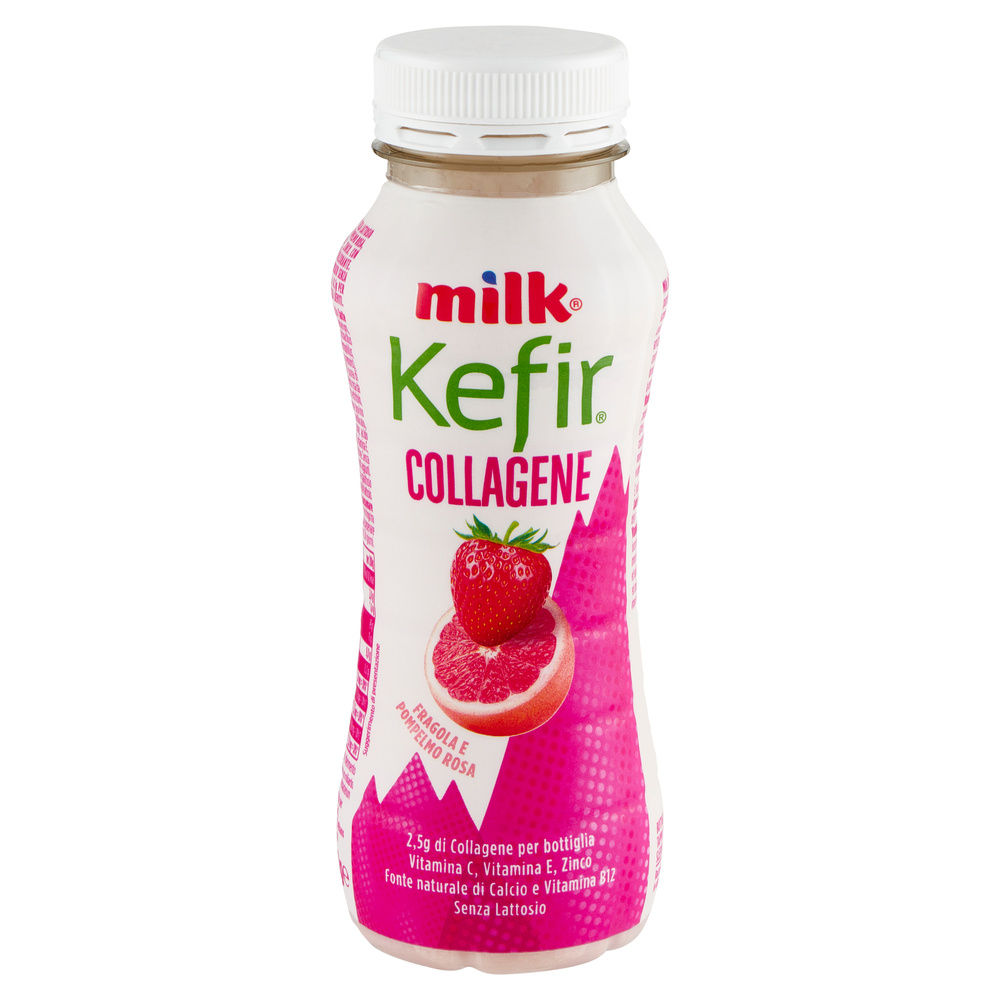 KEFIR DA BERE COLLAGENE POMPELMO ROSA E FRAGOLA MILK G 200 - 2