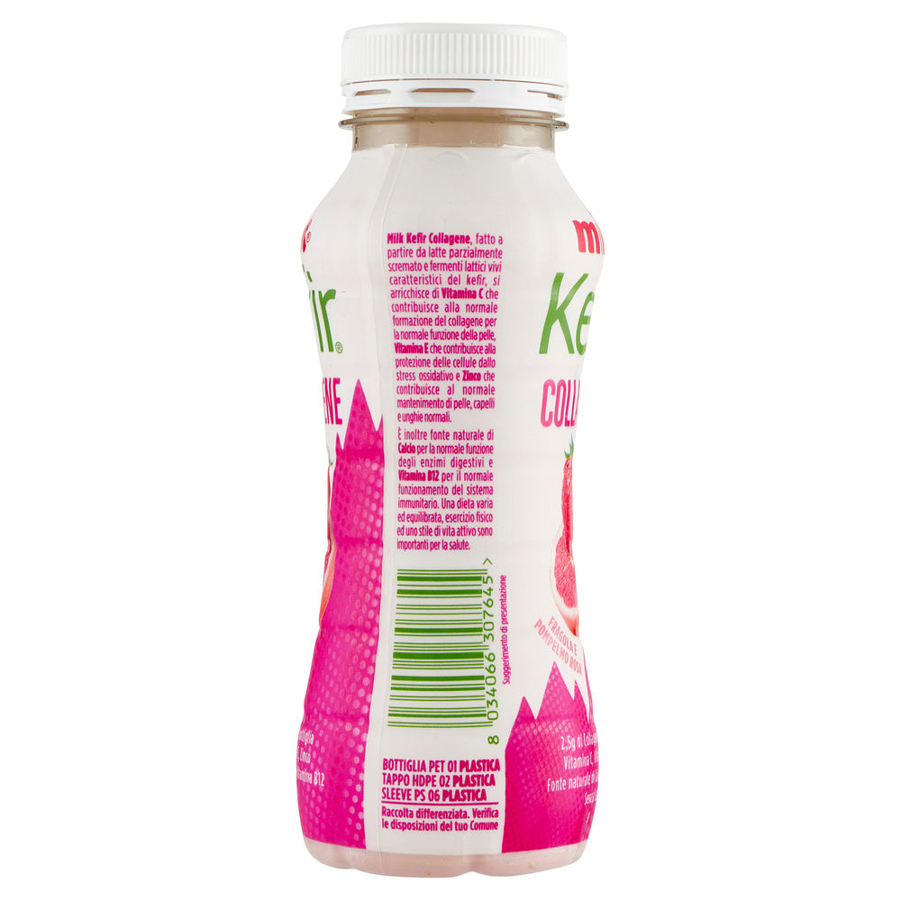 KEFIR DA BERE COLLAGENE POMPELMO ROSA E FRAGOLA MILK G 200 - 5