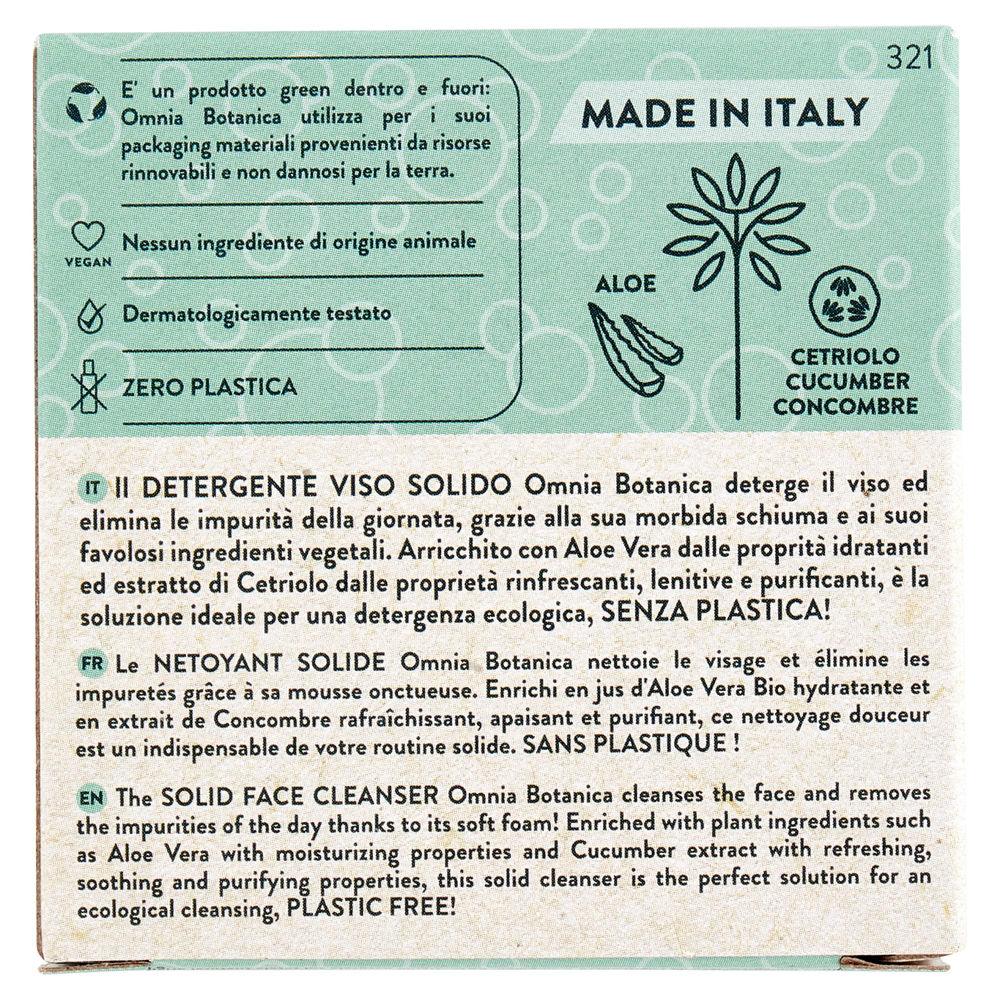 DETERGENTE VISO SOLIDO OMNIA BOTANICA G 50 - 1