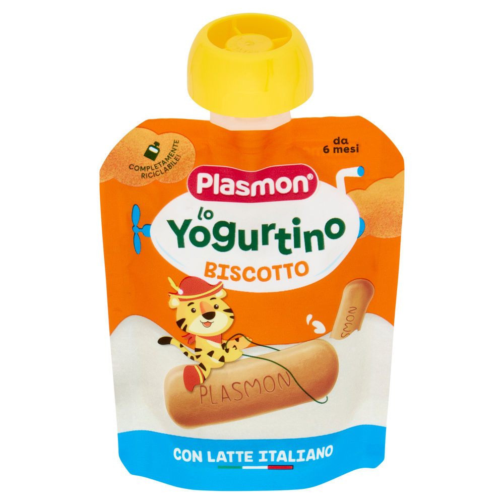 YOGURTINO BISCOTTO POUCH PLASMON G 85 - 2