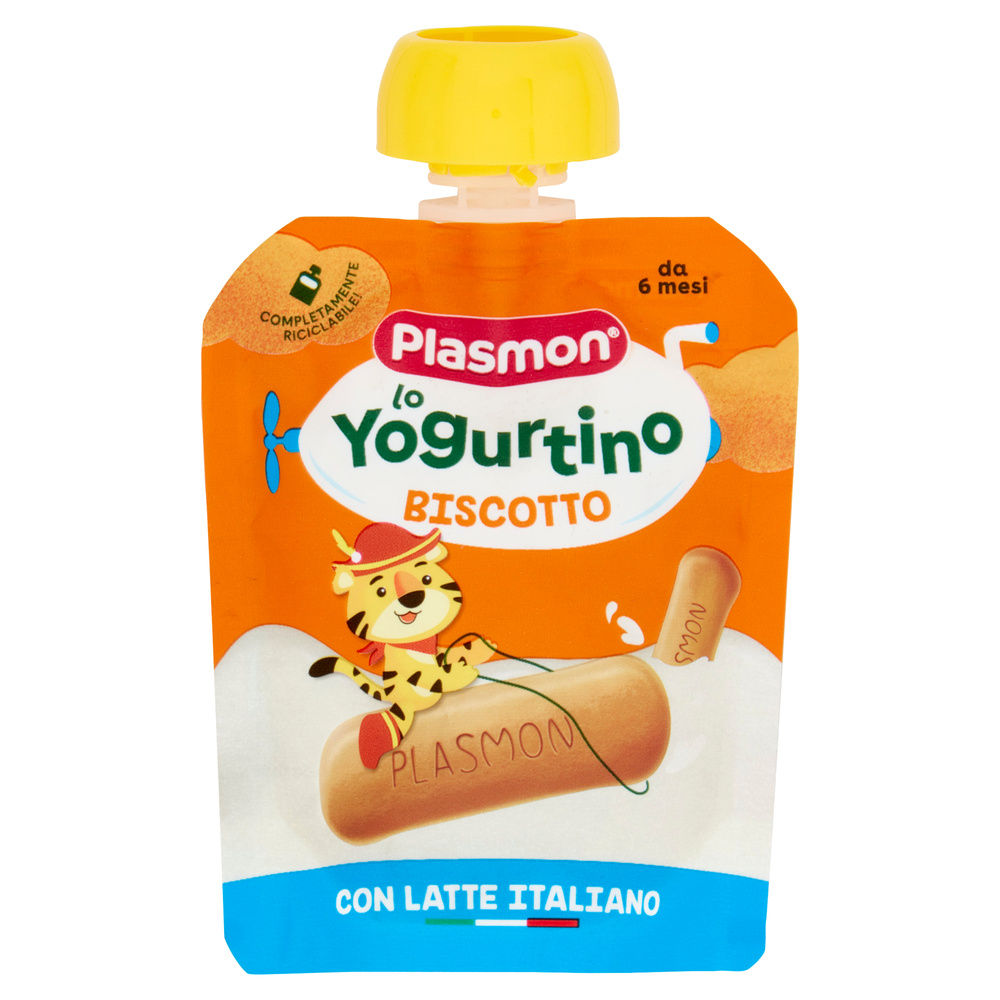 YOGURTINO BISCOTTO POUCH PLASMON G 85 - 7