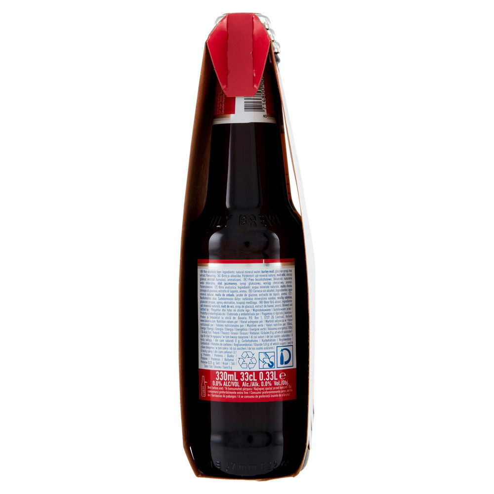 BIRRA ANALCOLICA BAVARIA 0.0% CLUSTER BOTTIGLIA ML 330 X 3 - 3