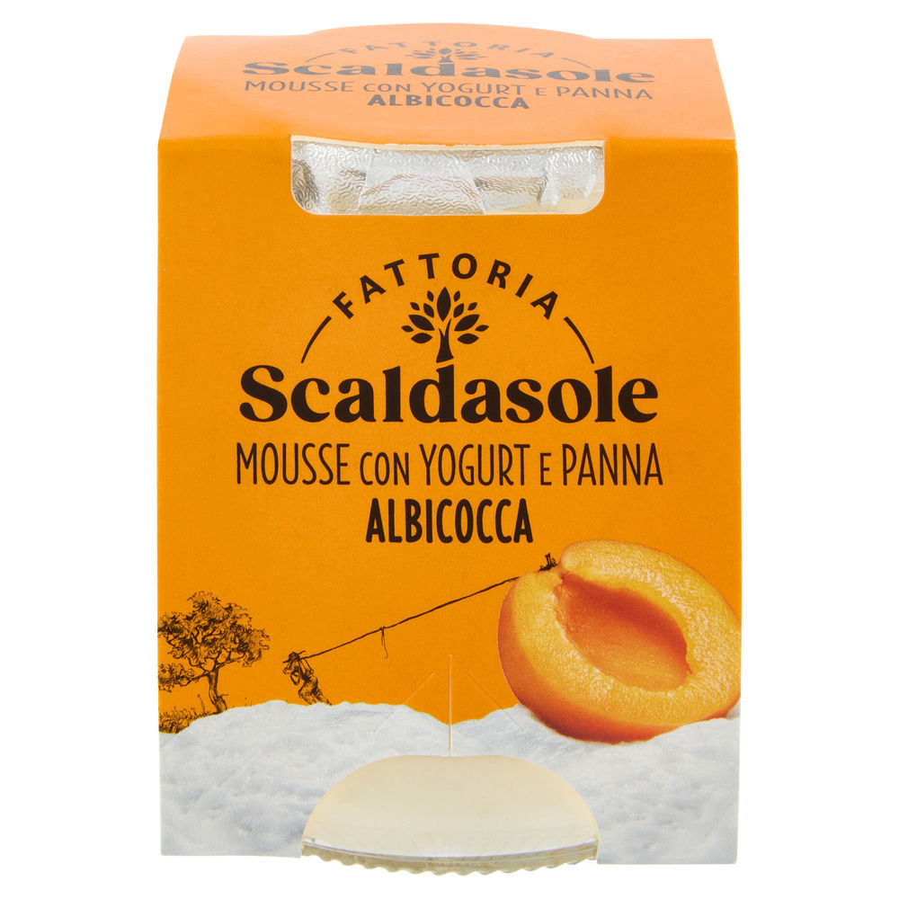 MOUSSE BIO YOGURT E ALBICOCCA SCALDASOLE G 75 - 2