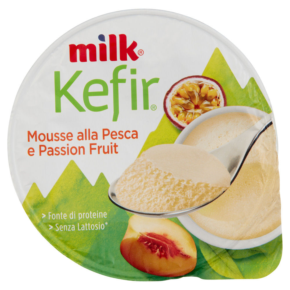 KEFIR MOUSSE PESCA E PASSION FRUIT MILK G 125 - 0